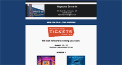 Desktop Screenshot of neptunedrivein.ca
